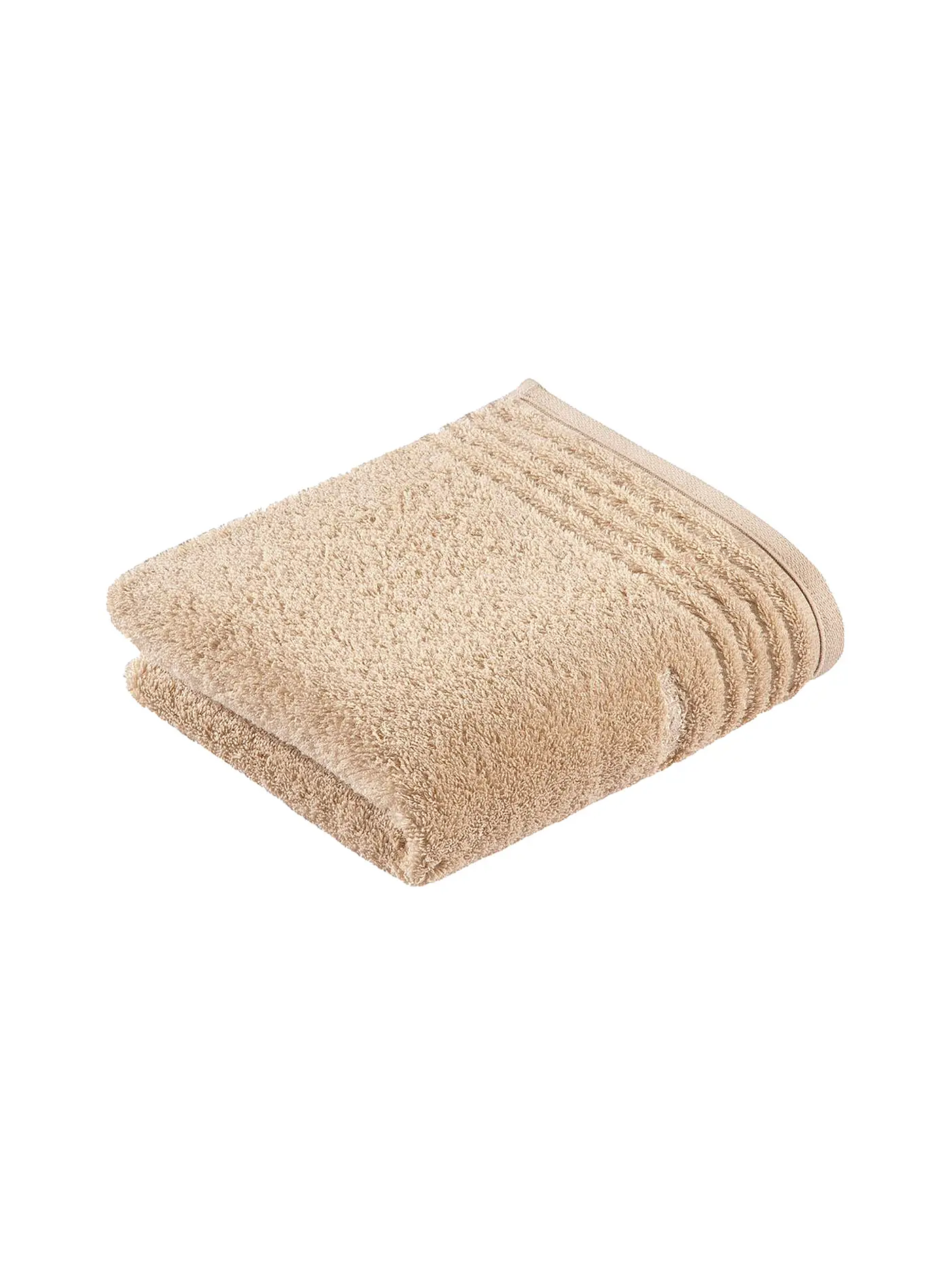 VOSSEN | Handtuch Vienna Style Supersoft 60x110cm Soft Green | beige